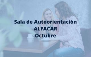 programación sala de autoorientación de Alfacar en octubre