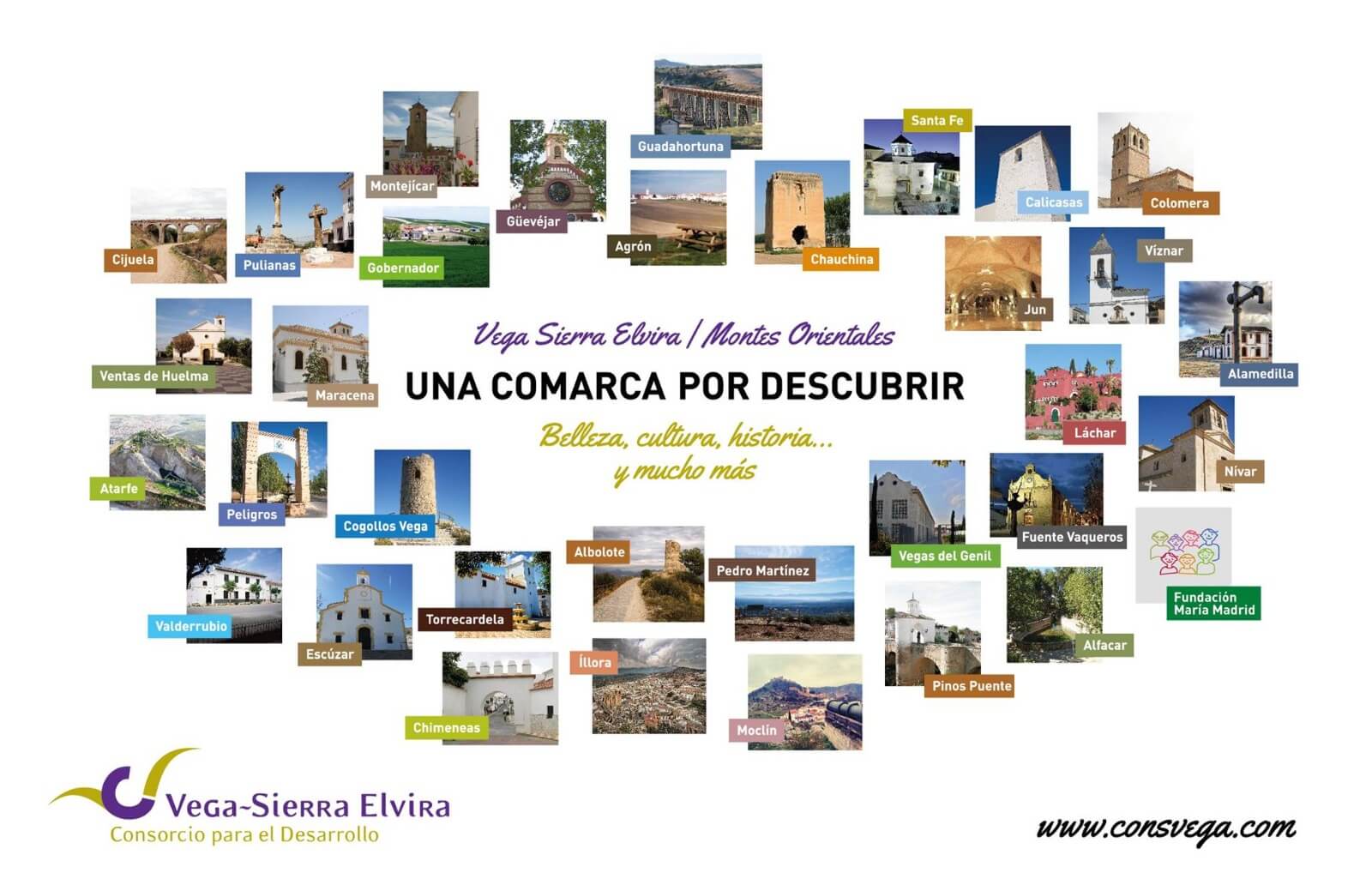 municipios Consorcio Vega Sierra-Elvira